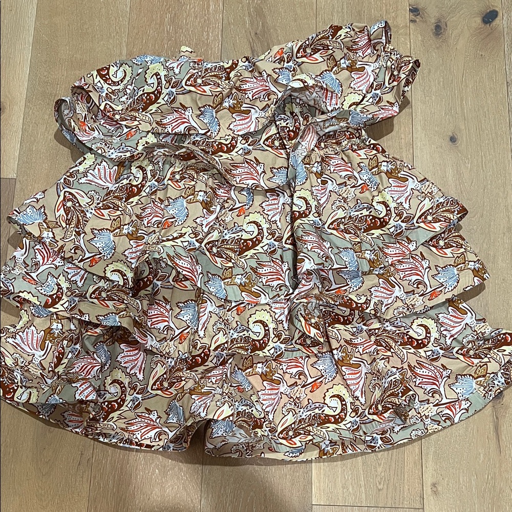 BURU paisley Teagan midi